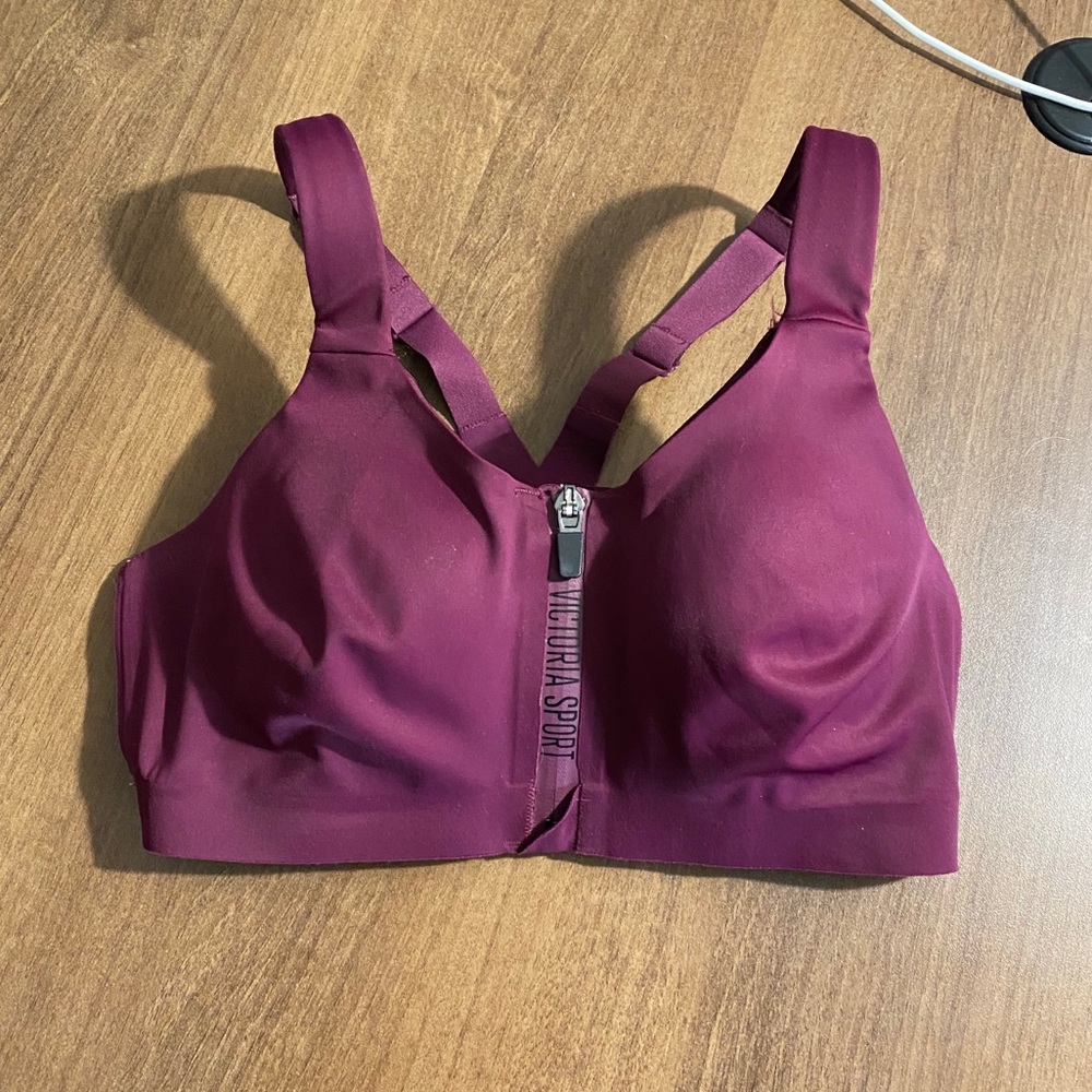 Victoria Sport Zip and Front Closure Bra